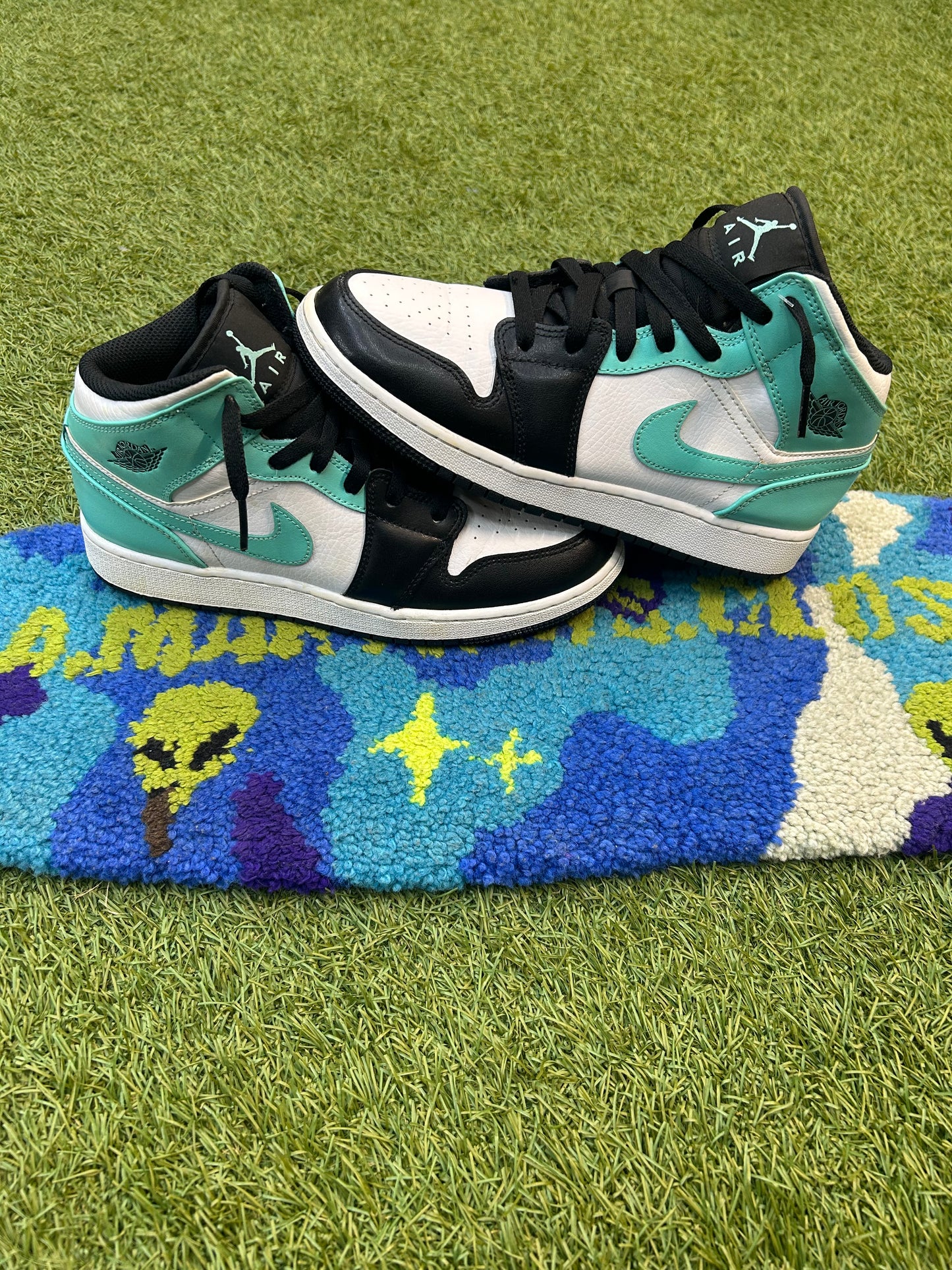 Jordan 1 Mid Island Green(Used)