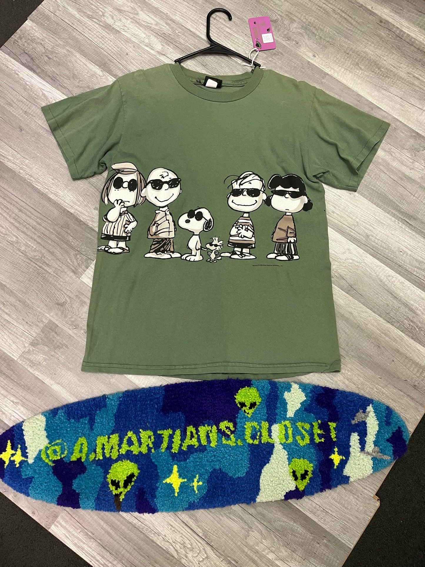 Vintage 90s Peanuts Comic Book Tee