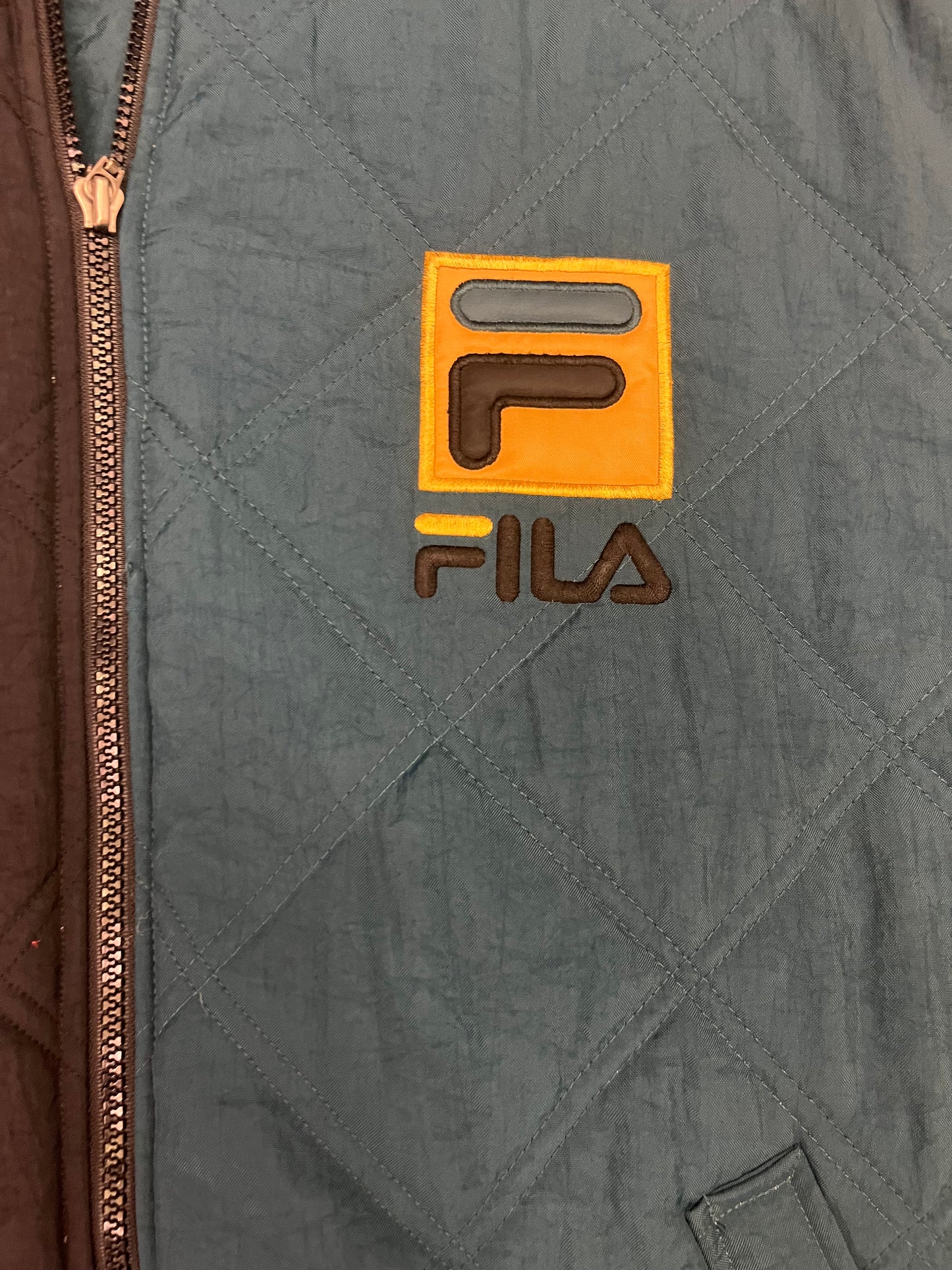 Vintage Fila Vest