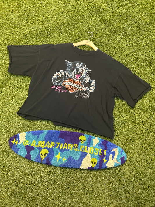 Vintage 1993 Can’t Chain The Power Harley Davidson Cropped Tee