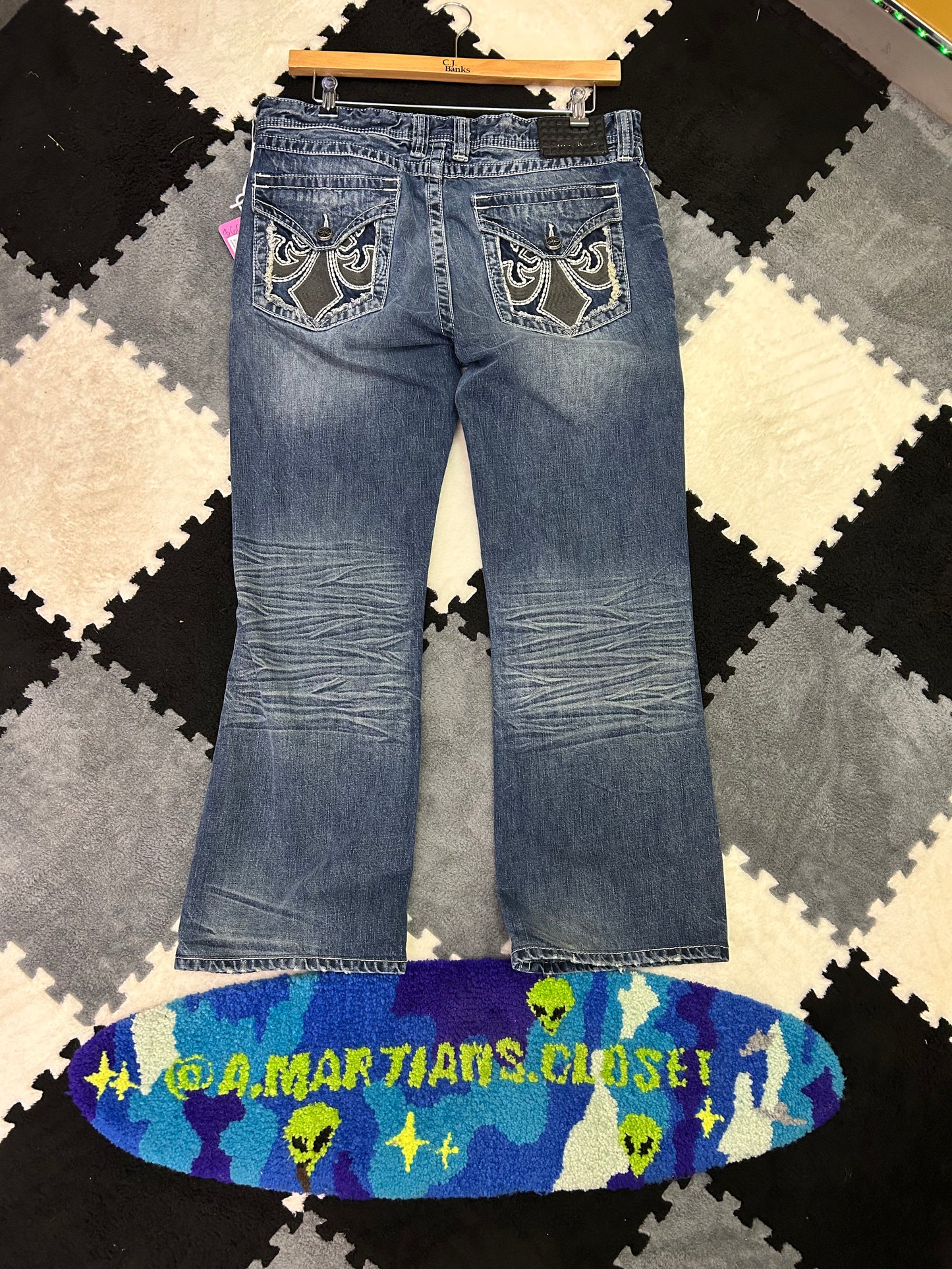 Y2K Affliction Black Premium Jeans