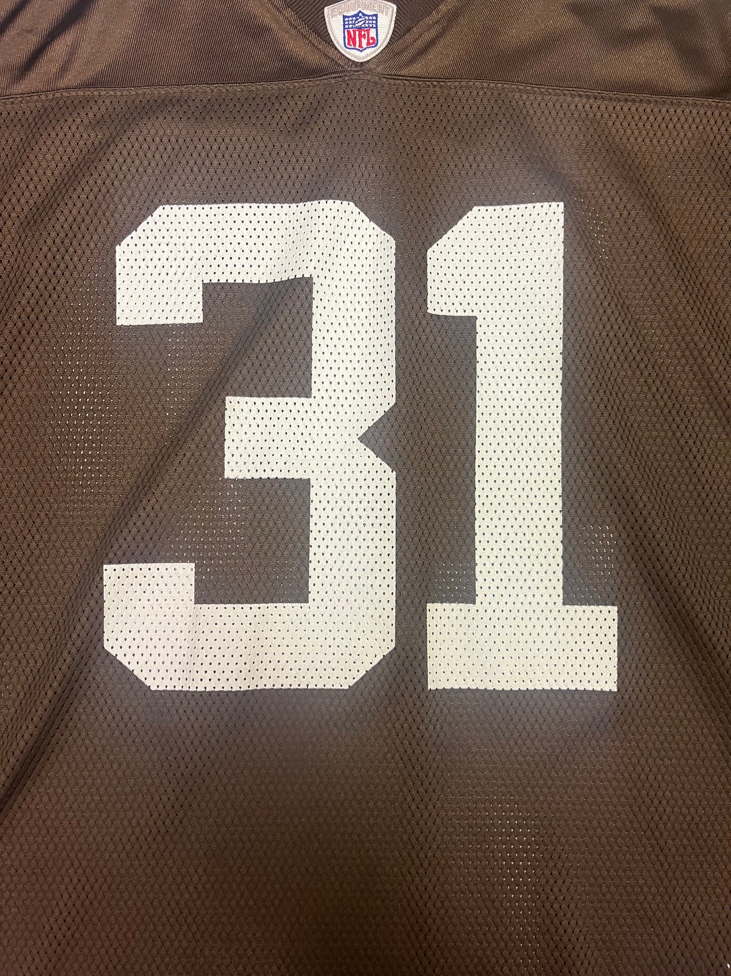 Vintage 2000s Cleveland Browns #31 Green Jersey