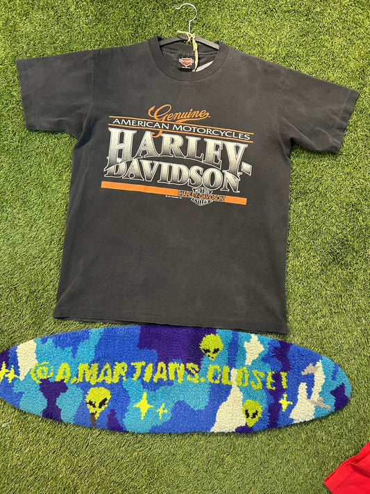 Vintage Harley Davidson Rocky Mountain Colorado Tee