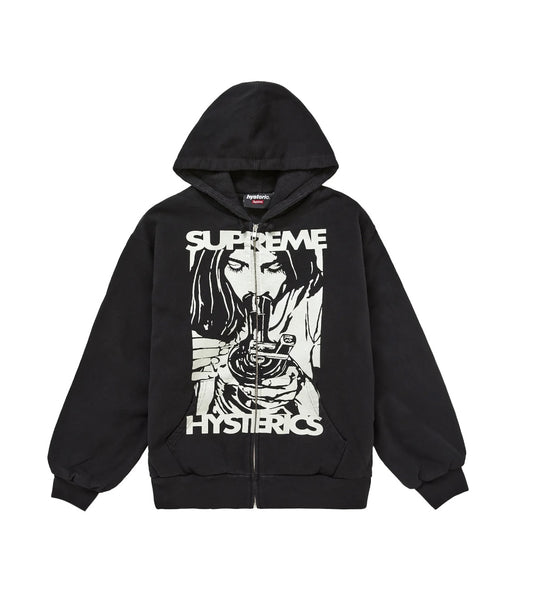 Supreme X Hysteric Glamour Sherpa Zip Up