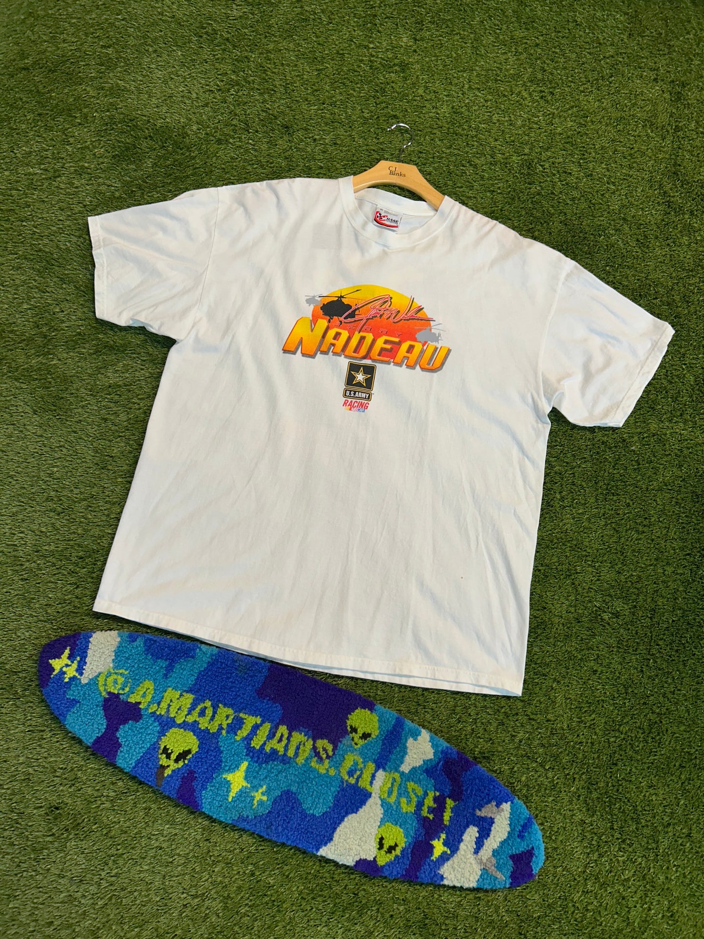 Y2K Jerry Nadeau U.S. Amry NASCAR Tee