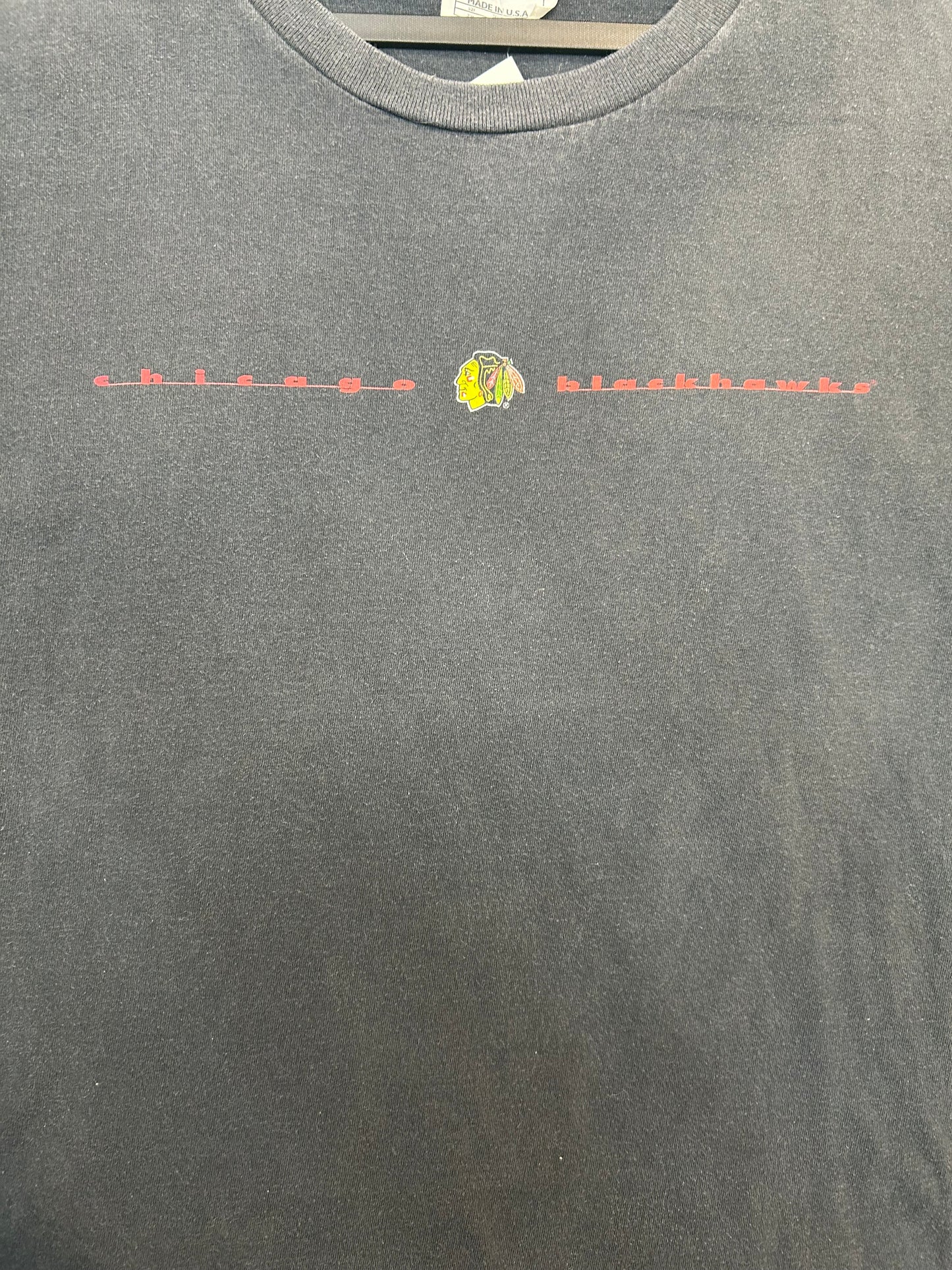 Y2K Nike Chicago Black Hawks NHL Team Tee