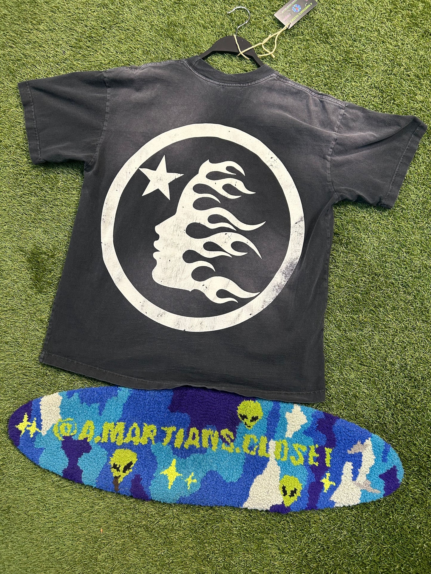 Grey Hellstar Big Logo Tee