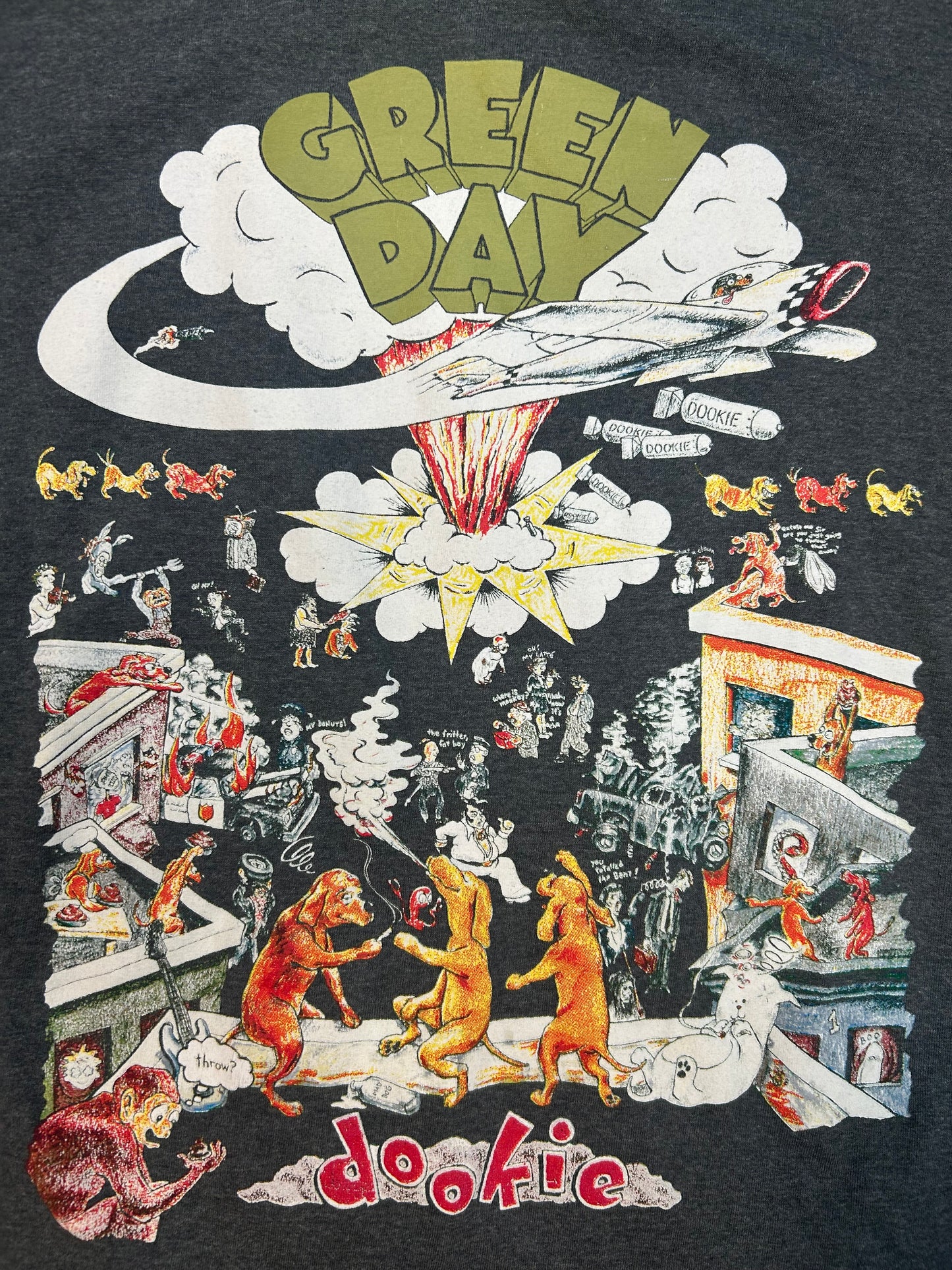 New Age Green Day Dookie Band Tee