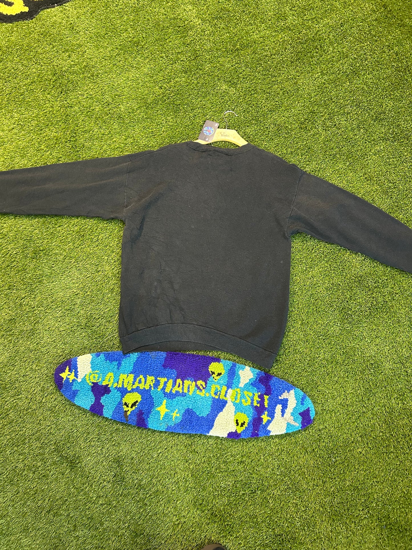 Vintage 1994 North Carolina Panthers X FlintStones Crewneck