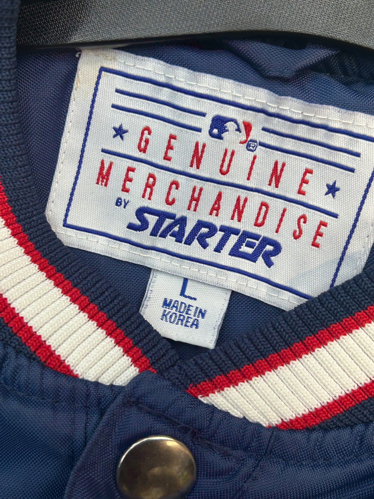 Vintage 90s Starter Cleveland Indiana’s Windbreaker Pullover
