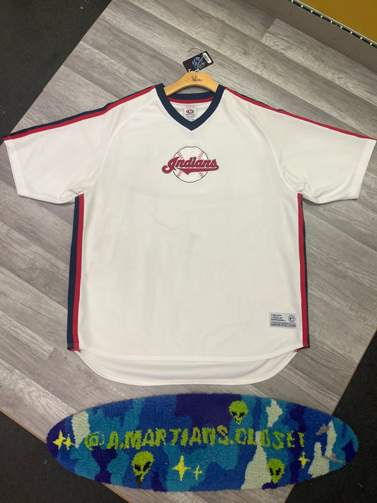 Retro Vintage Indians Baseball Logo Jersey