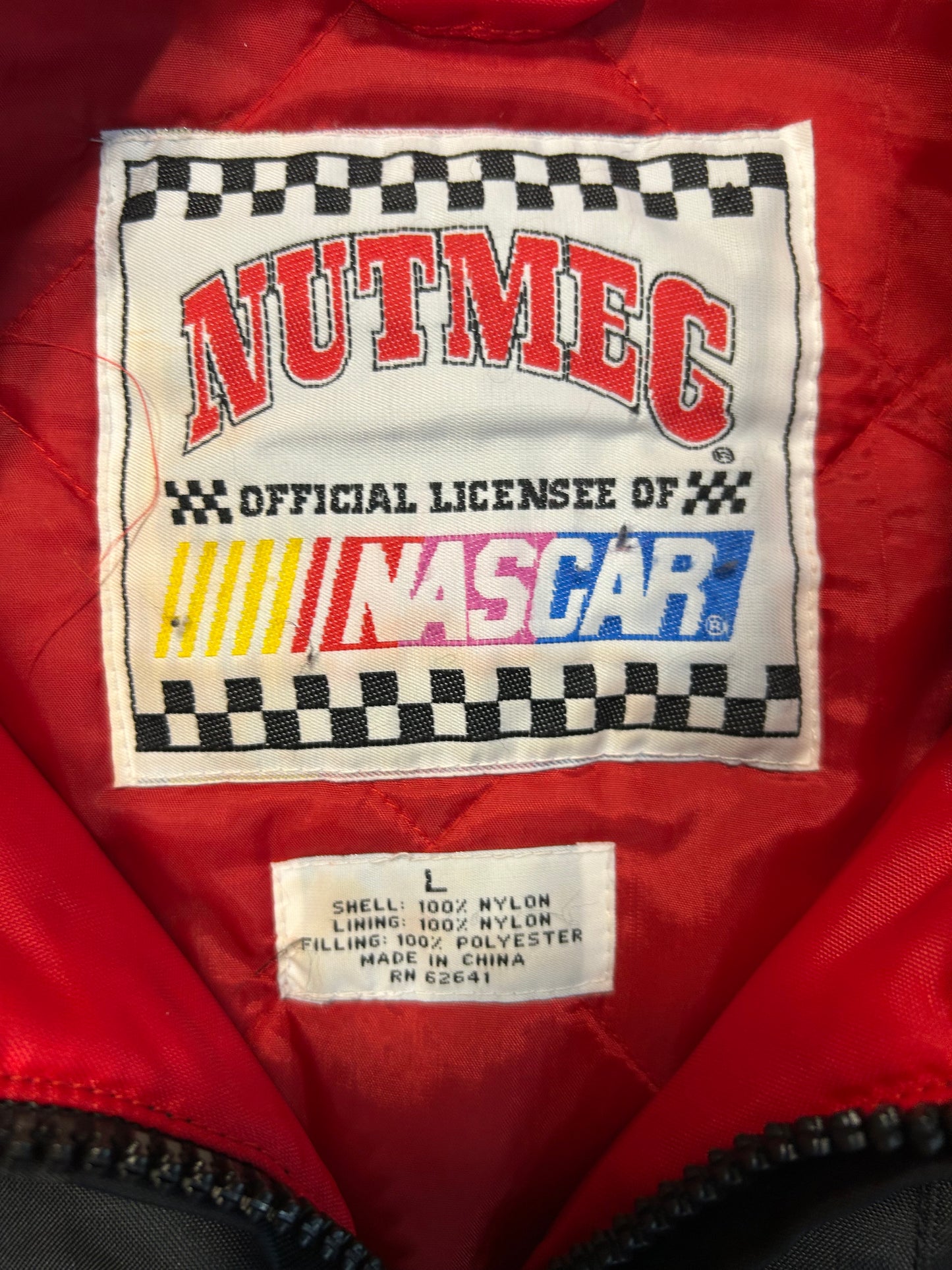 Vintage Nutmeg Dale Earnhardt #3 The Intimidator Race Jacket