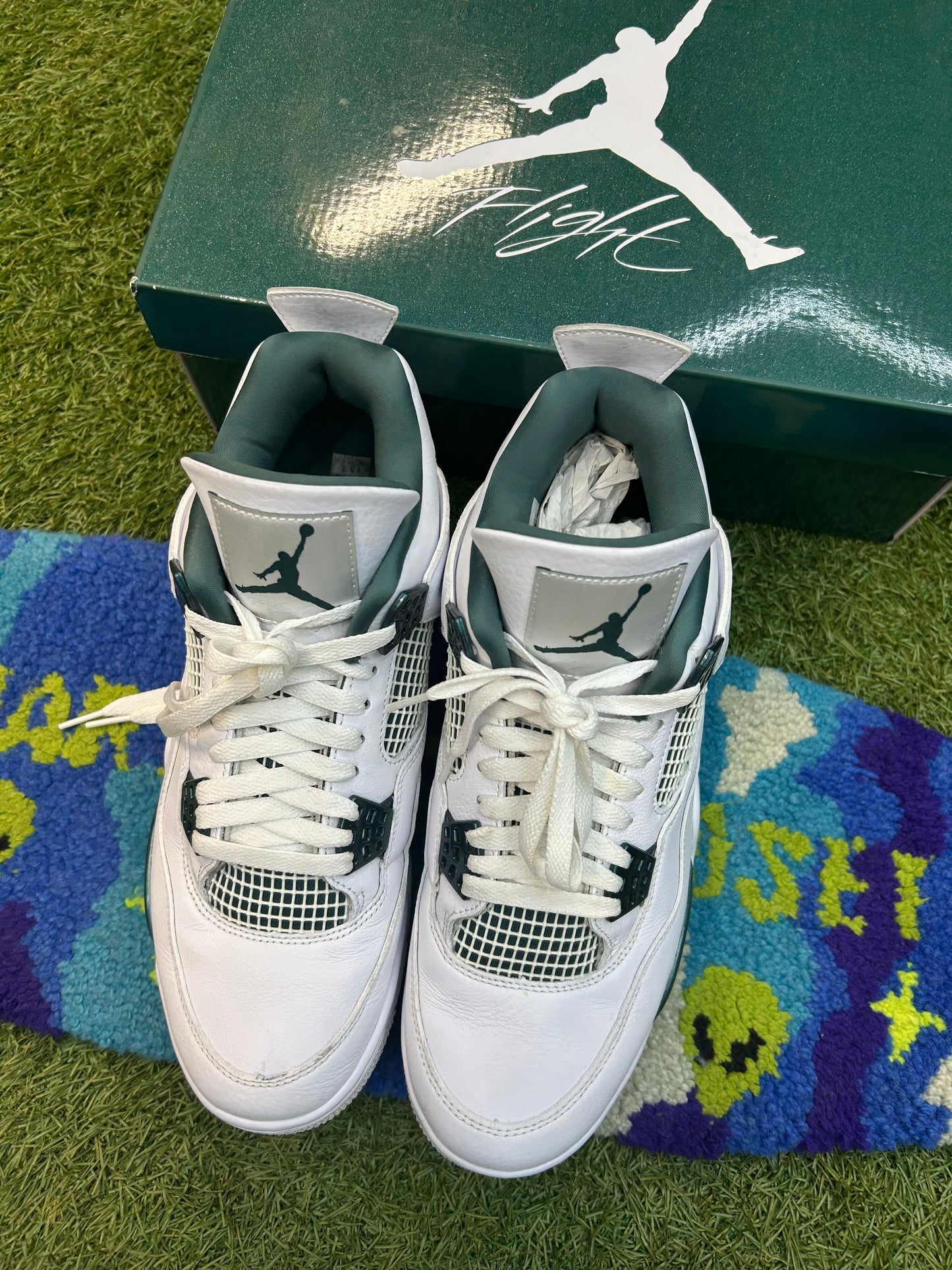 Jordan 4 Retro Oxidized Green(Used)