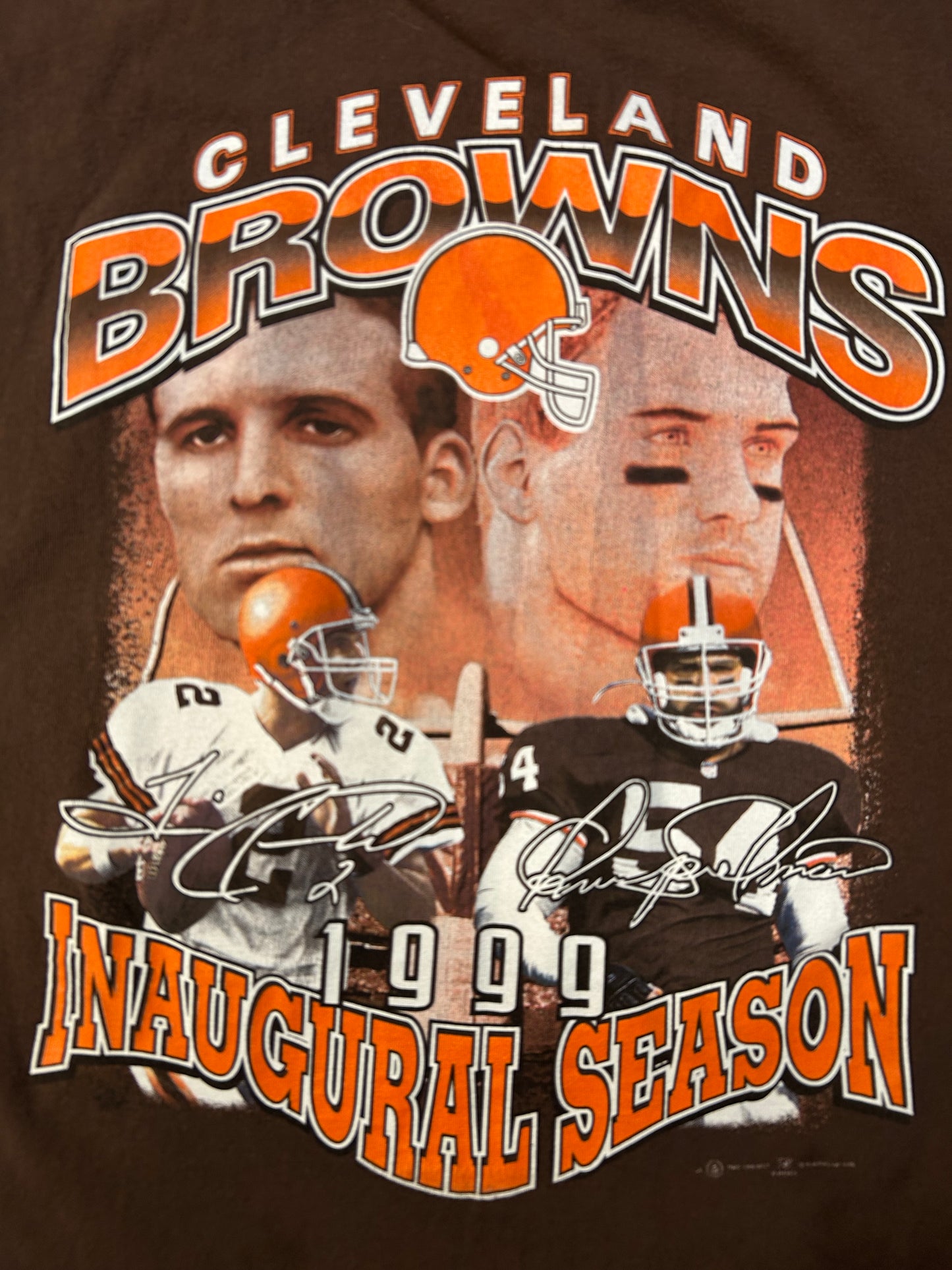 Vintage 1999 Cleveland Browns Inaugural Season Tee