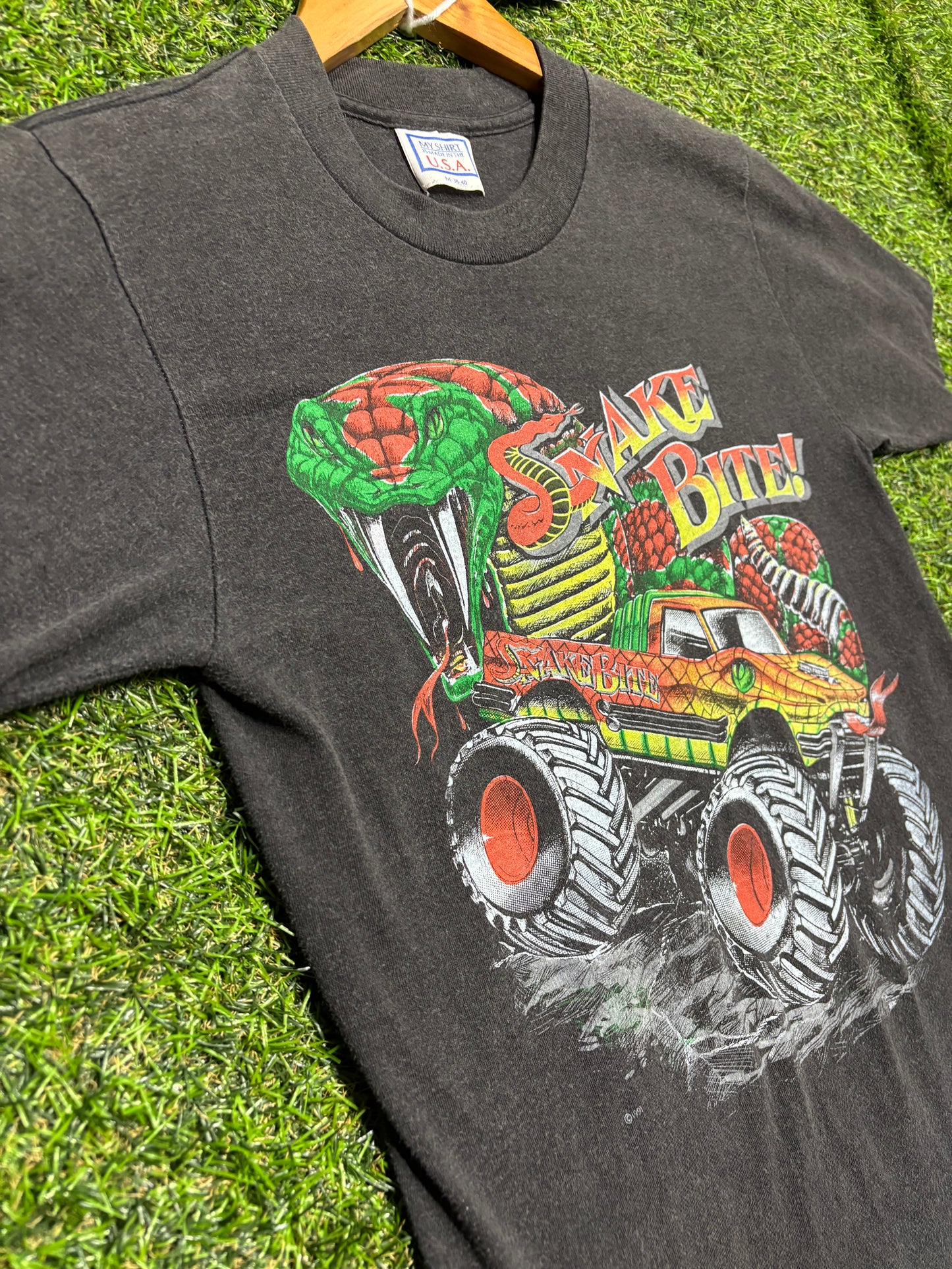 Vintage Snake Bite Monster Truck Tee