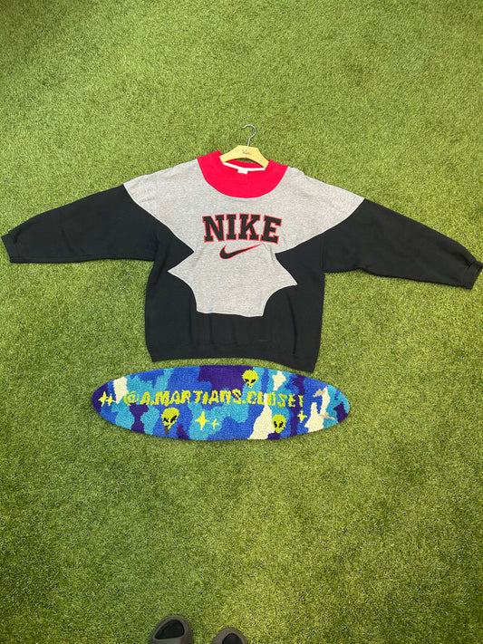 Vintage Nike ReWorked Big Logo Crewneck