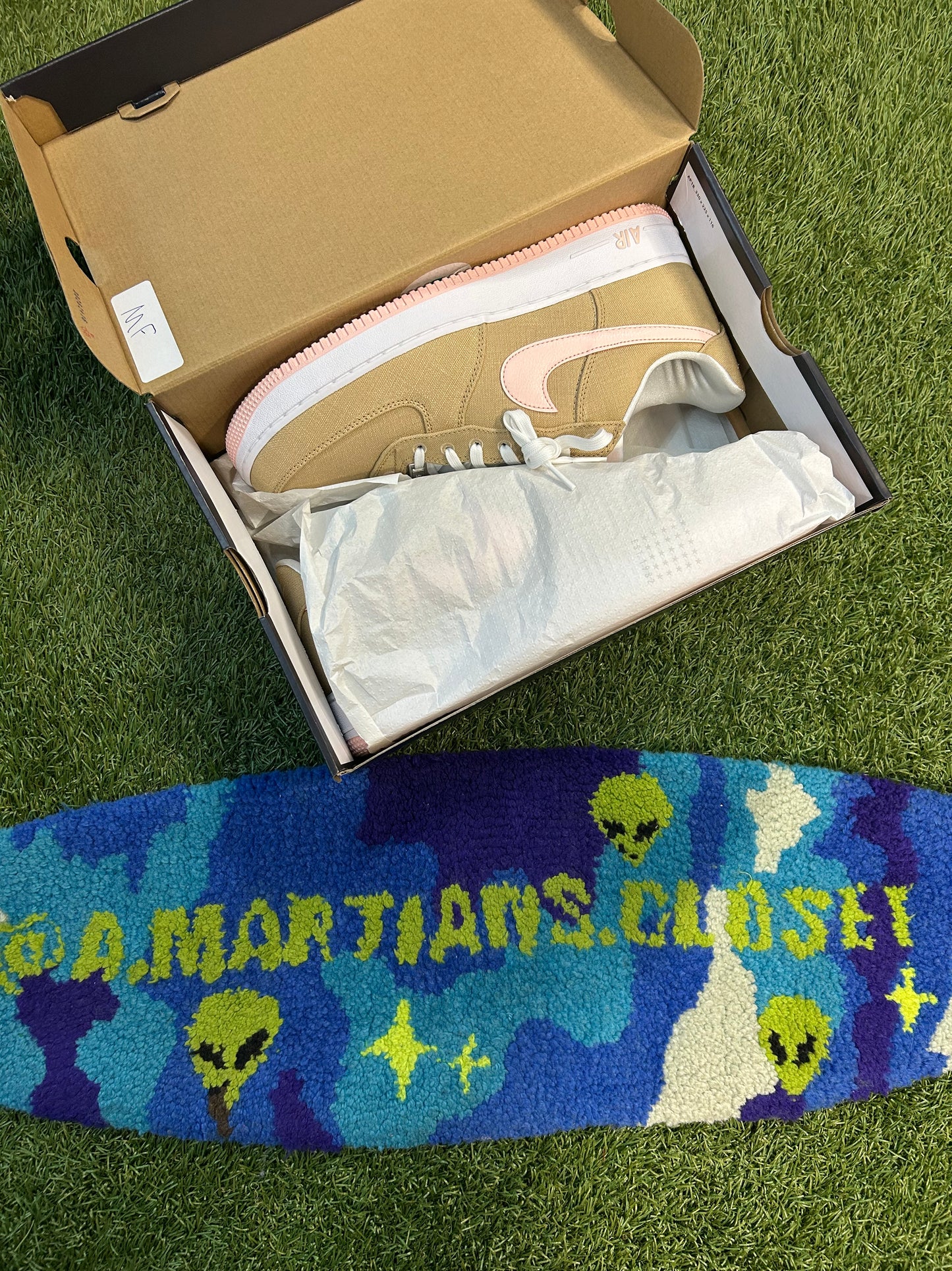 Nike Air Force 1 Low Linen Canvas