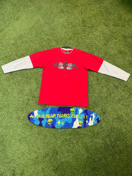 2003 Top Heavy Grungy Dragon Long Sleeve Tee