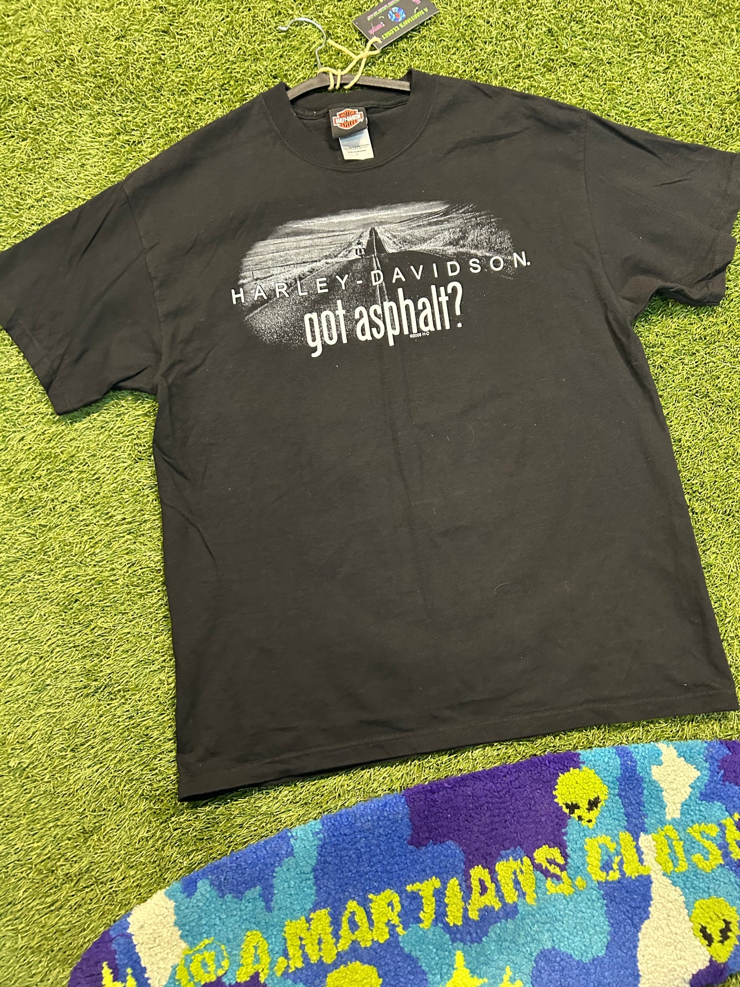 Y2K Harley Davidson “Got Asphalt?” Tee