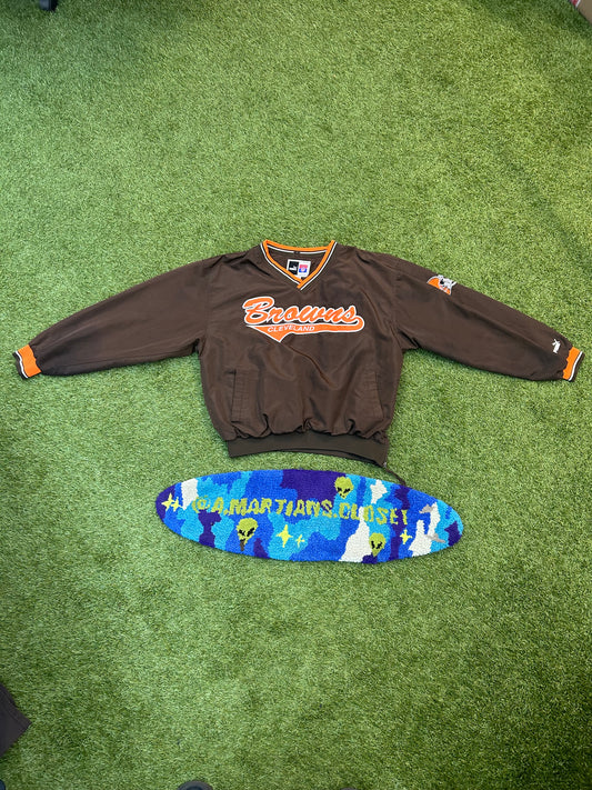 Vintage 90s Puma X NFL Cleveland Browns Pullover Fleece Crewneck