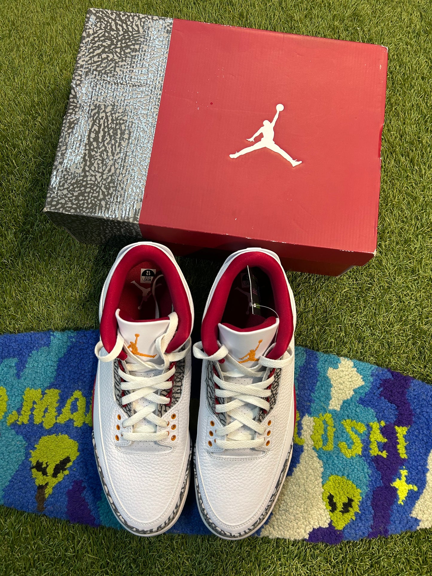 Jordan Retro 3 Cardinal Reds