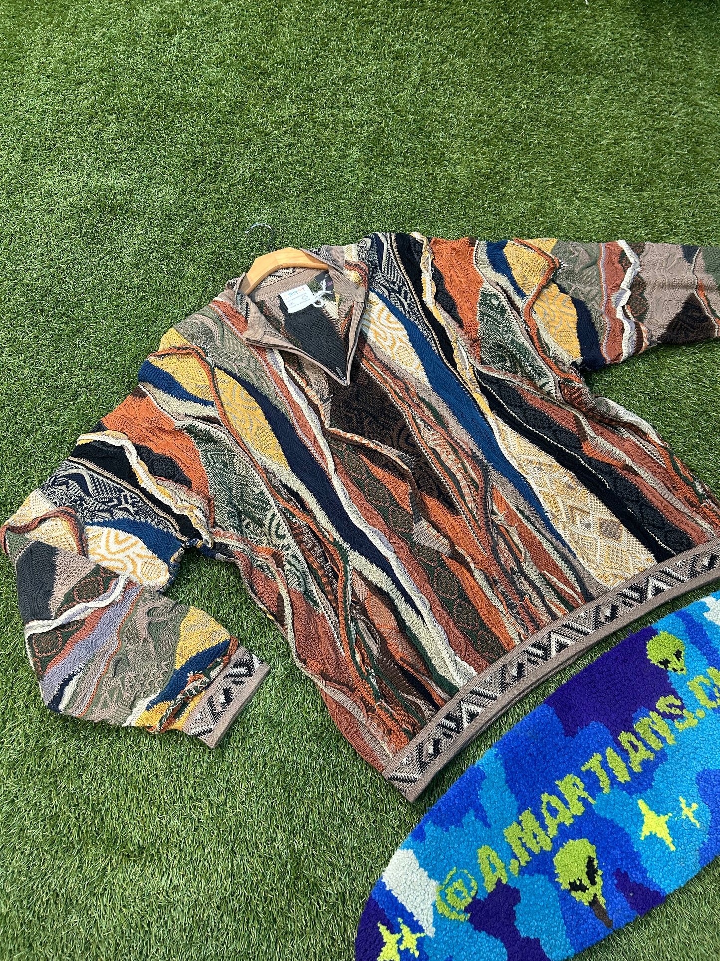Vintage Coogi HalfZip Sweater