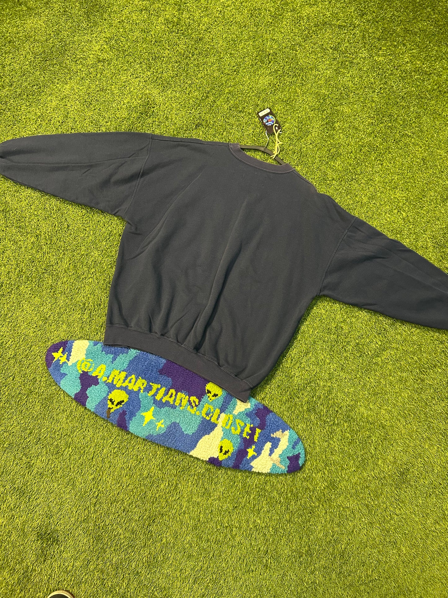 Vintage Navy University Crewneck