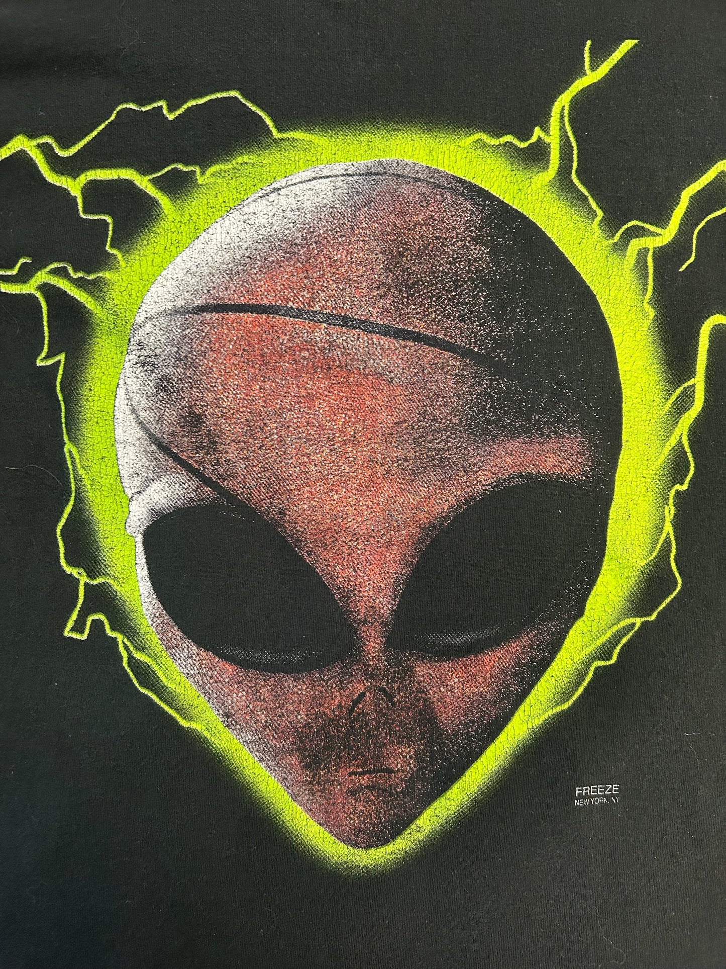Vintage Alien With A Jumpshot Basketball Tee