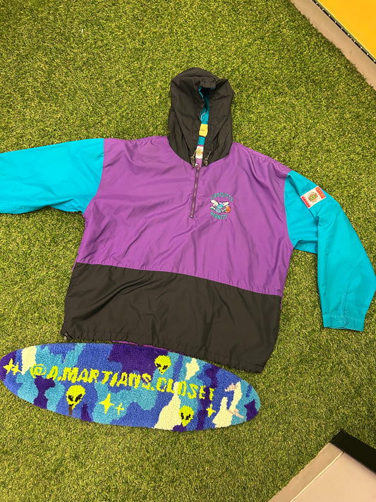 Vintage In The Paint Brand Charlotte Hornets Jacket