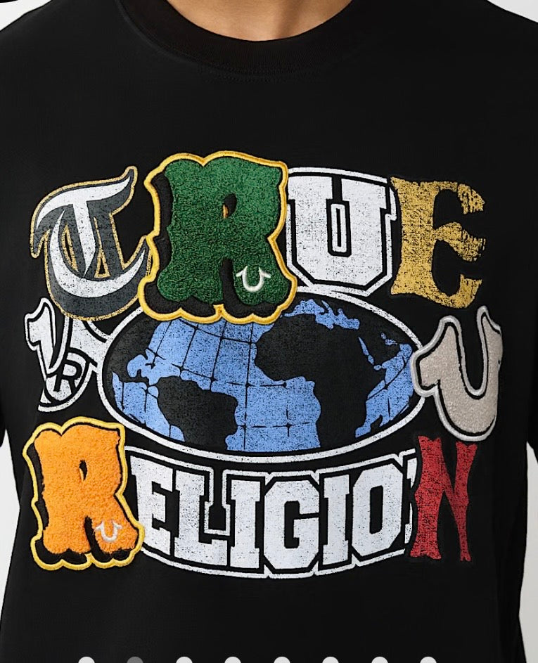 True Religion Global Patch Logo Tee