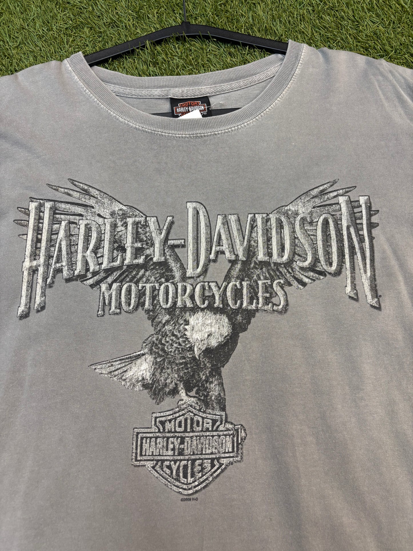 Vintage Harley Davidson Tee Eagle Graphic