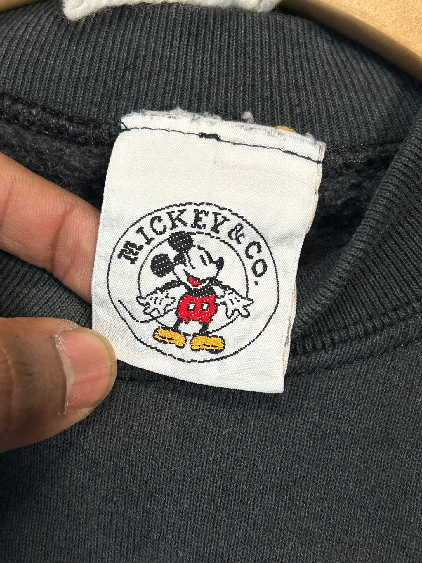 Vintage Mikey Mouse Half Face Crewneck