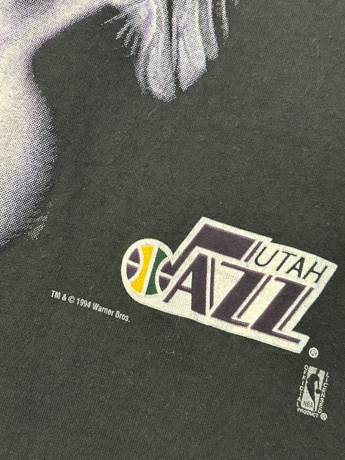 Vintage 1994 Bugs Bunny X Utah Jazz NBA Team Tee
