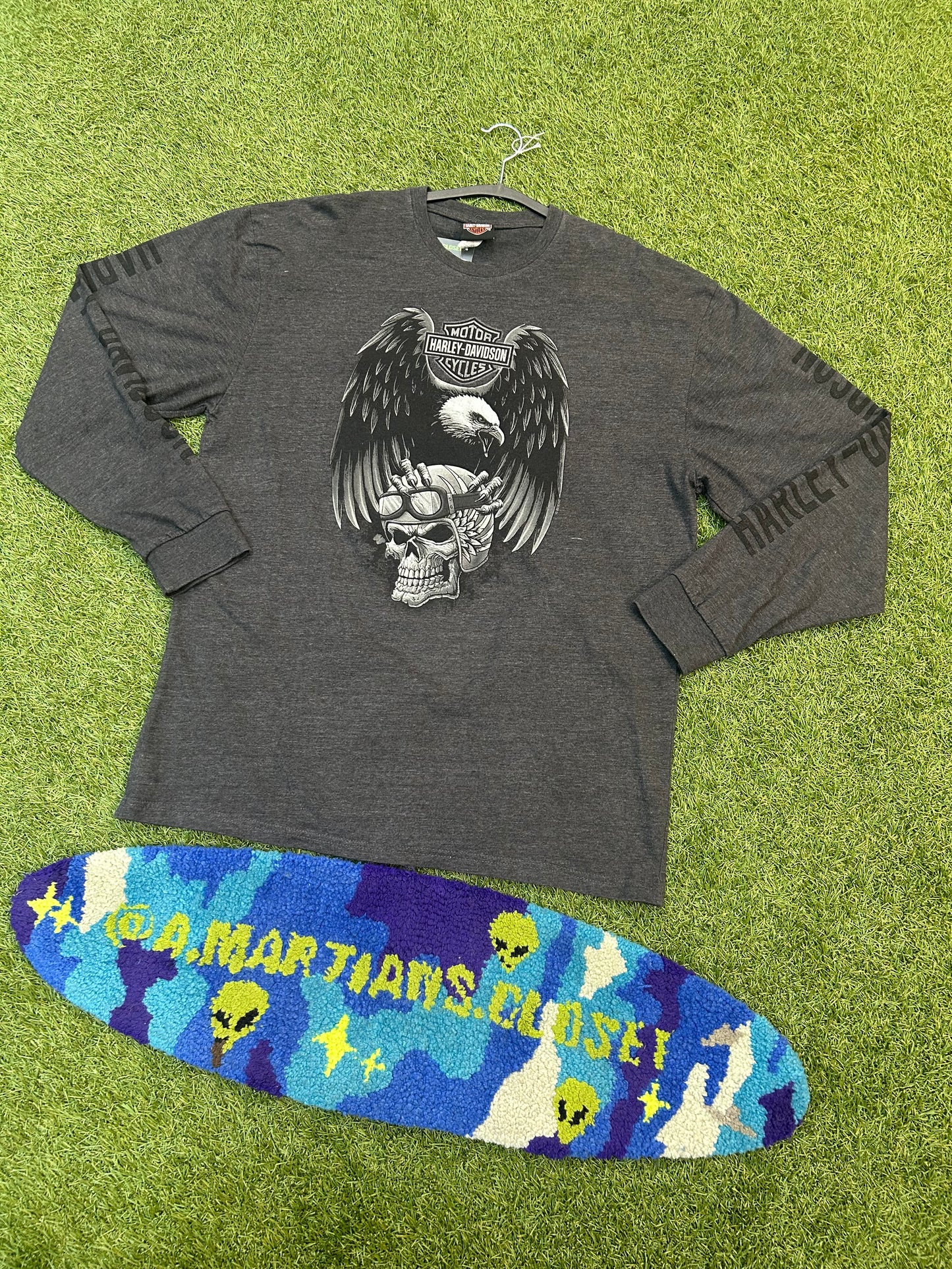 Y2K Harley Davidson Midlothin Virginia Long Sleeve Tee