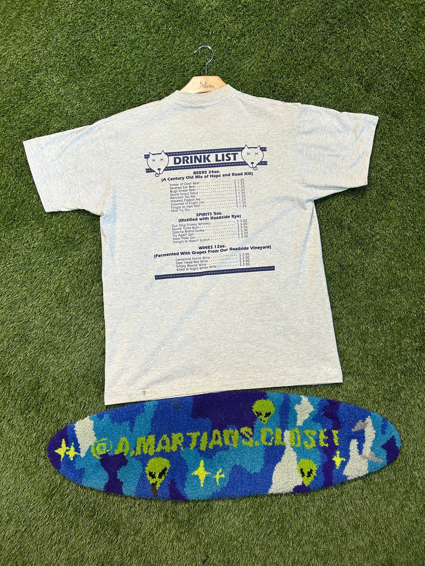 Vintage 90s Best Tag Road Kill Saloon Michigans Finest Tee