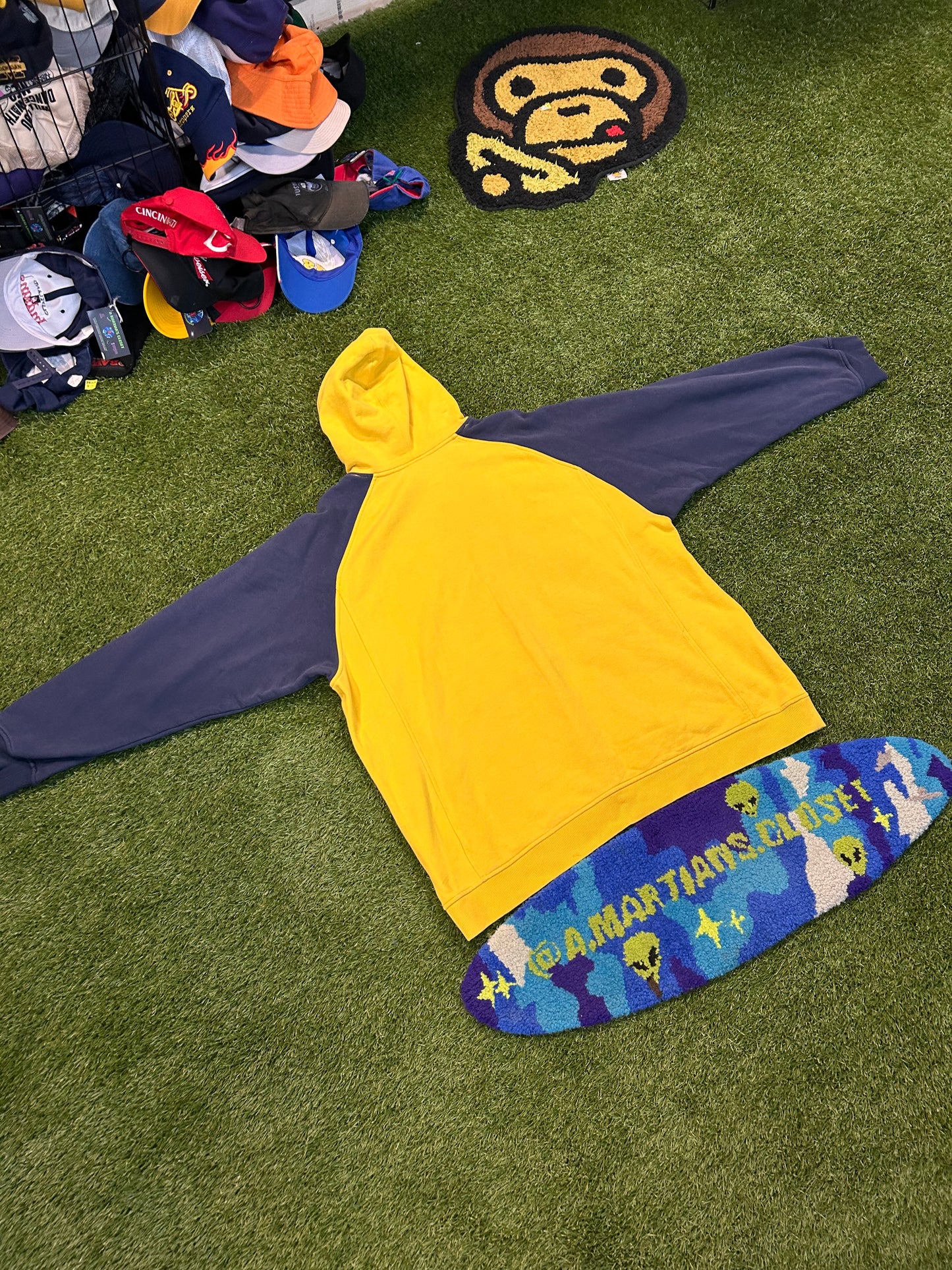 Vintage Nike x Michigan University Center Swoosh Hoodie