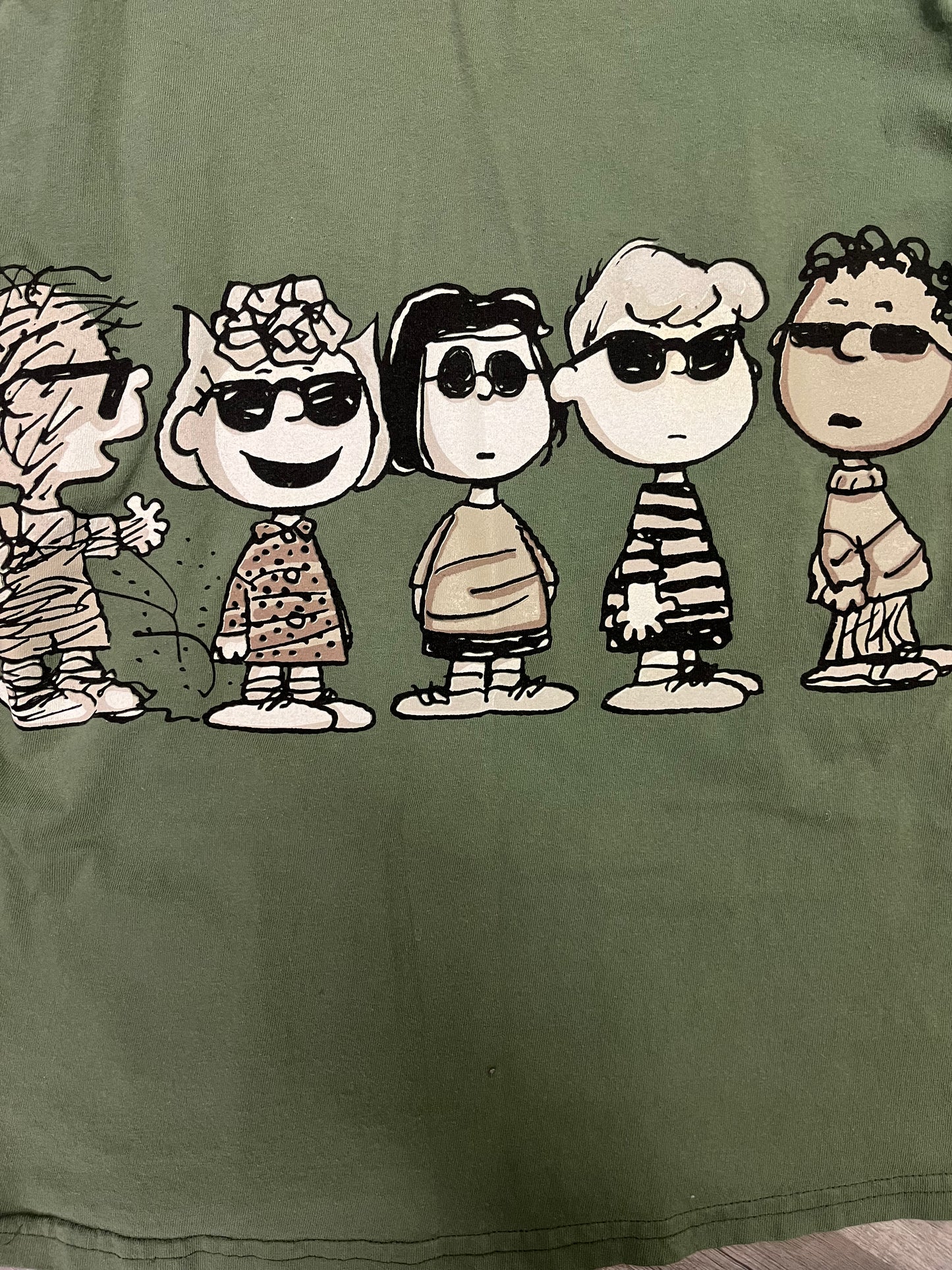 Vintage 90s Peanuts Comic Book Tee