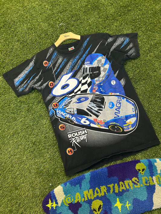 Y2K Mark Martin #6 Roush Racing NASCAR AOP Tee