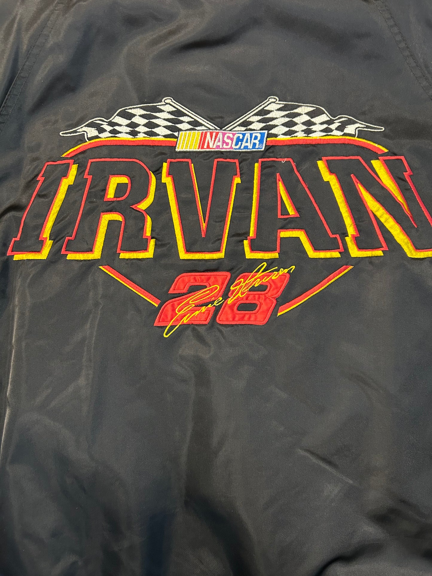 Vintage Nutmeg Ernie Irvan #28 Race jacket