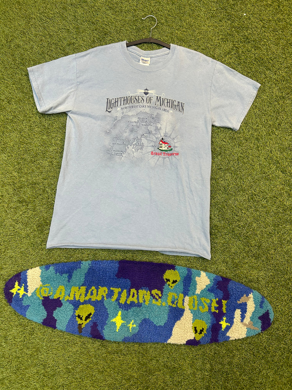 Vintage Lighthouses Of Michigan Tee