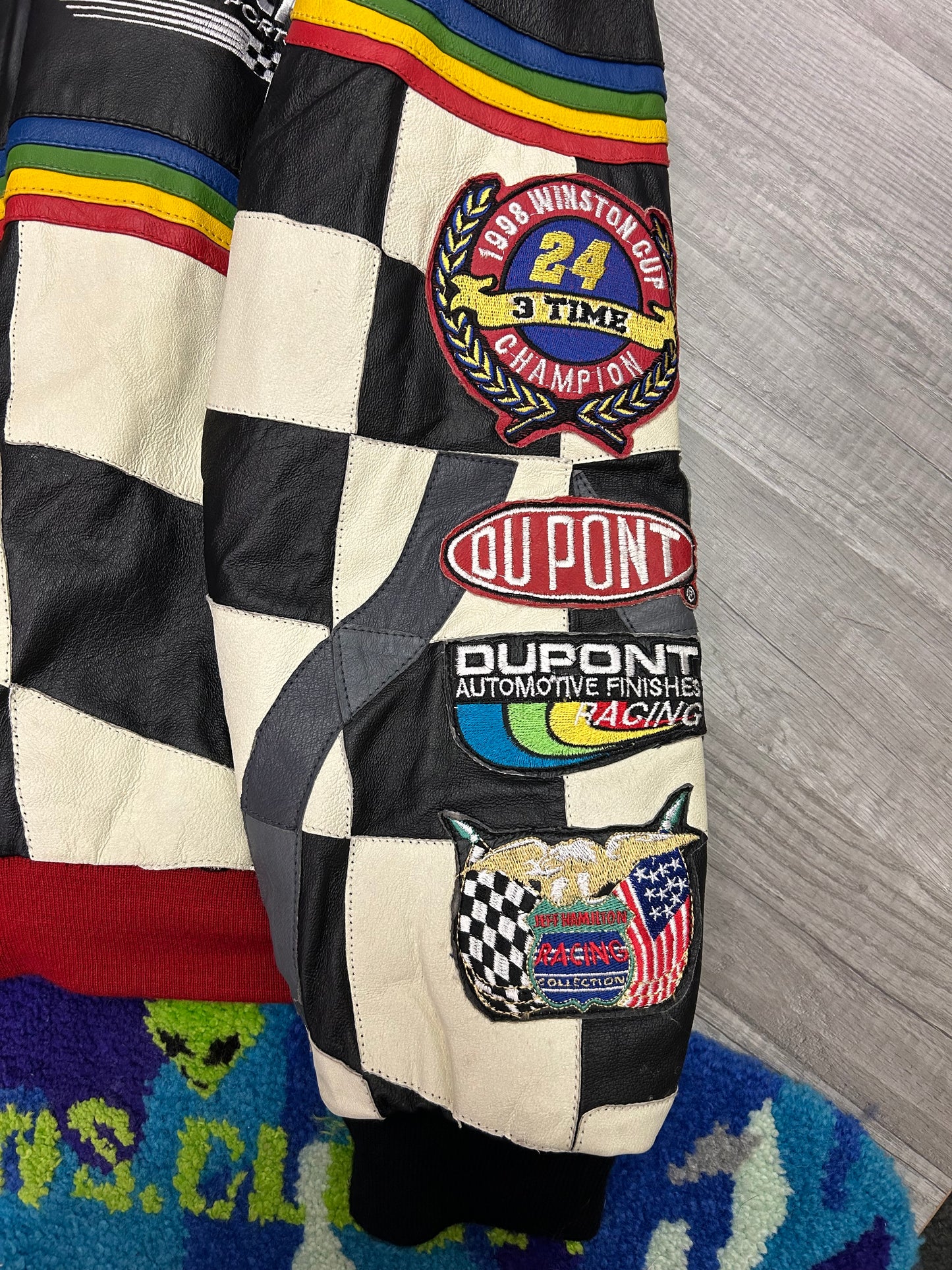 Super Rare Vintage 1998 Jeff Gordon Winston Cup Champion NASCAR Jacket