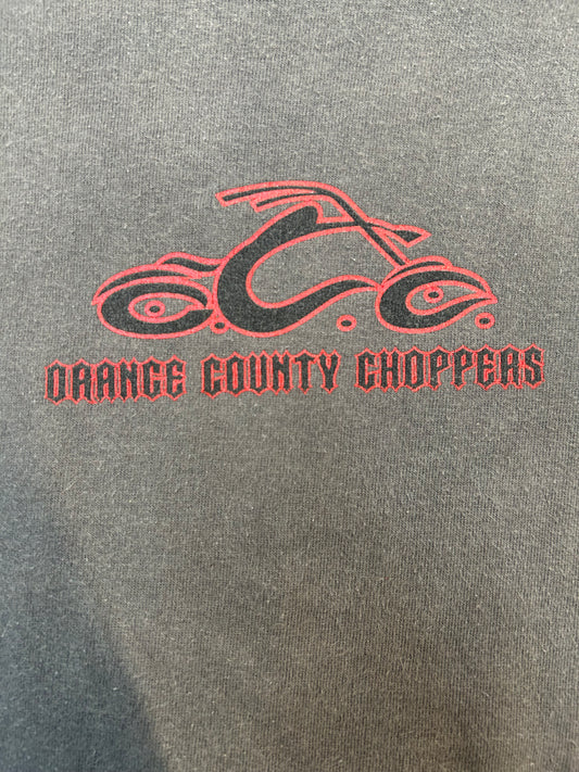 Y2K Grey Orange County Choppers Tee