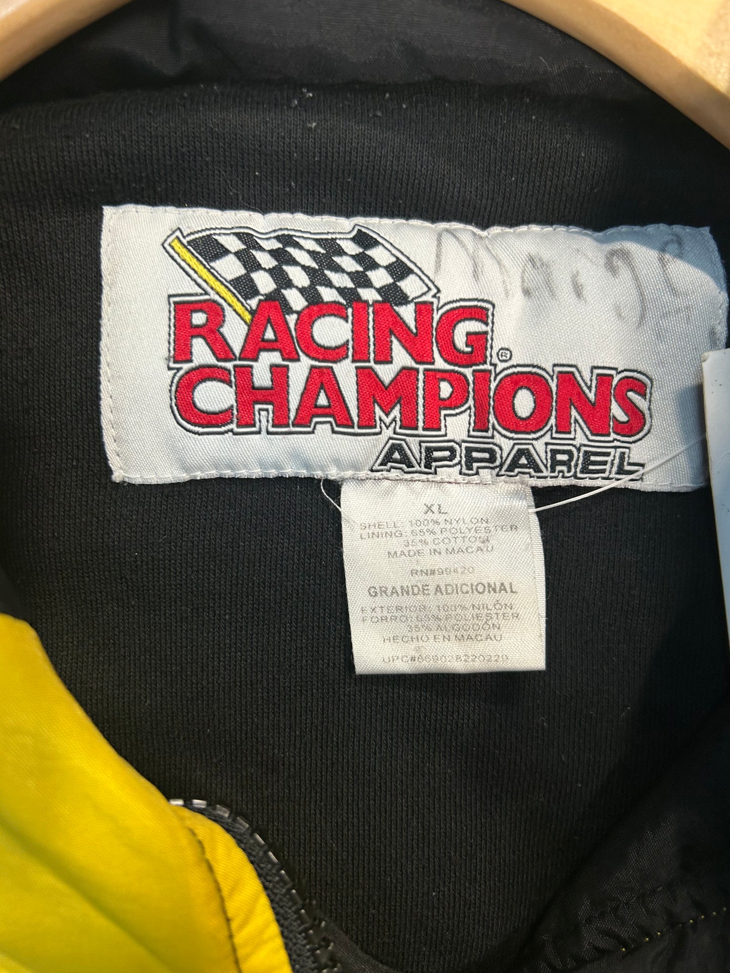 Vintage Ward Burton Caterpillar NASCAR #22 Jacket