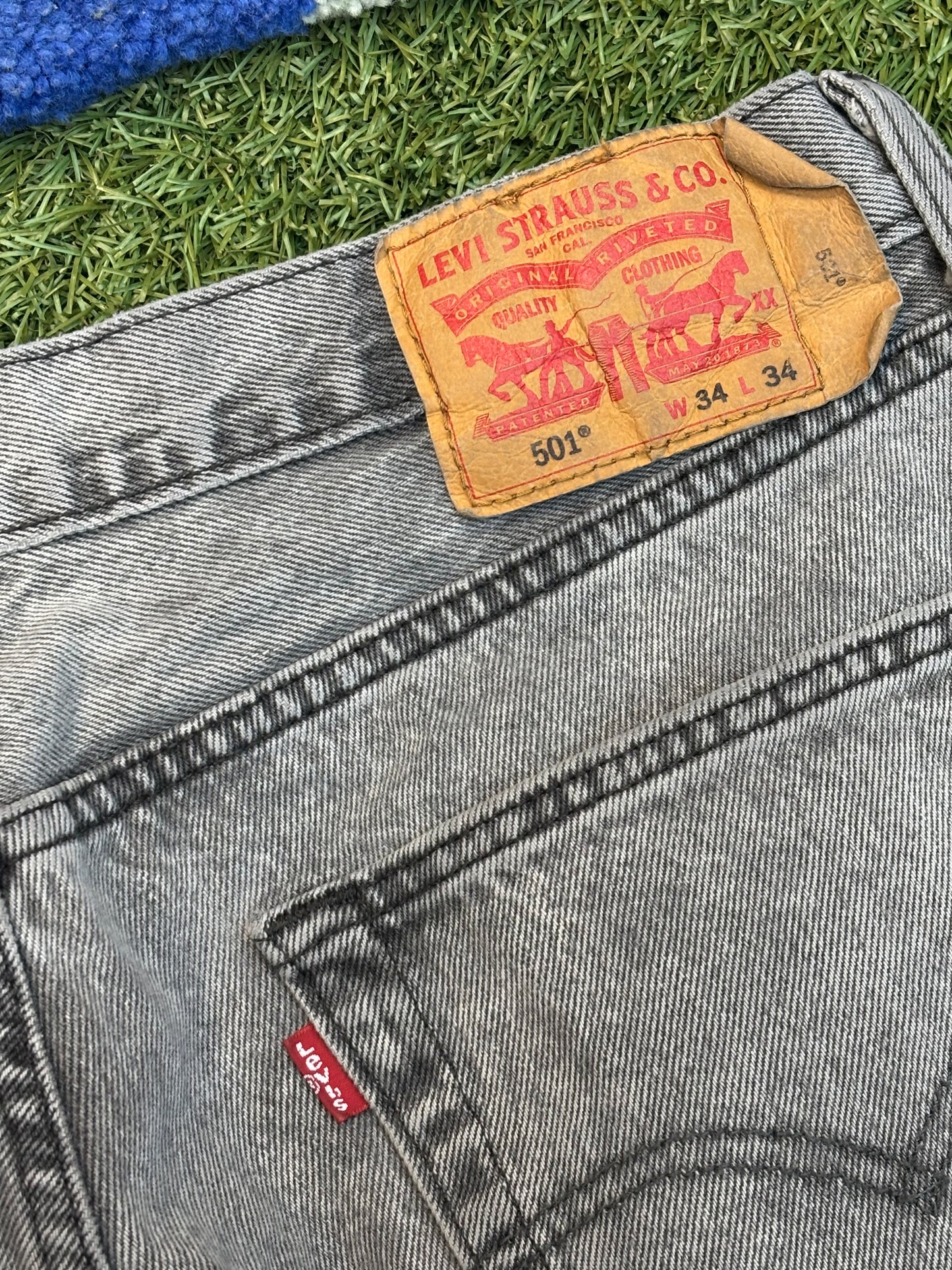 Vintage Acid Wash 501-0109 Levi Jeans