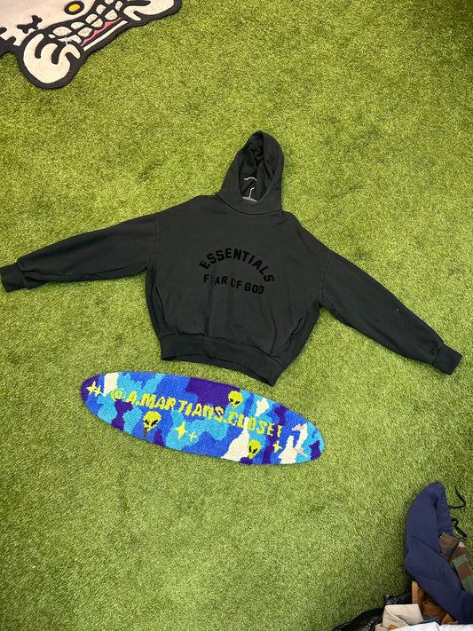 Fear Of God Essentials Cropped Hoodie W/Pockets