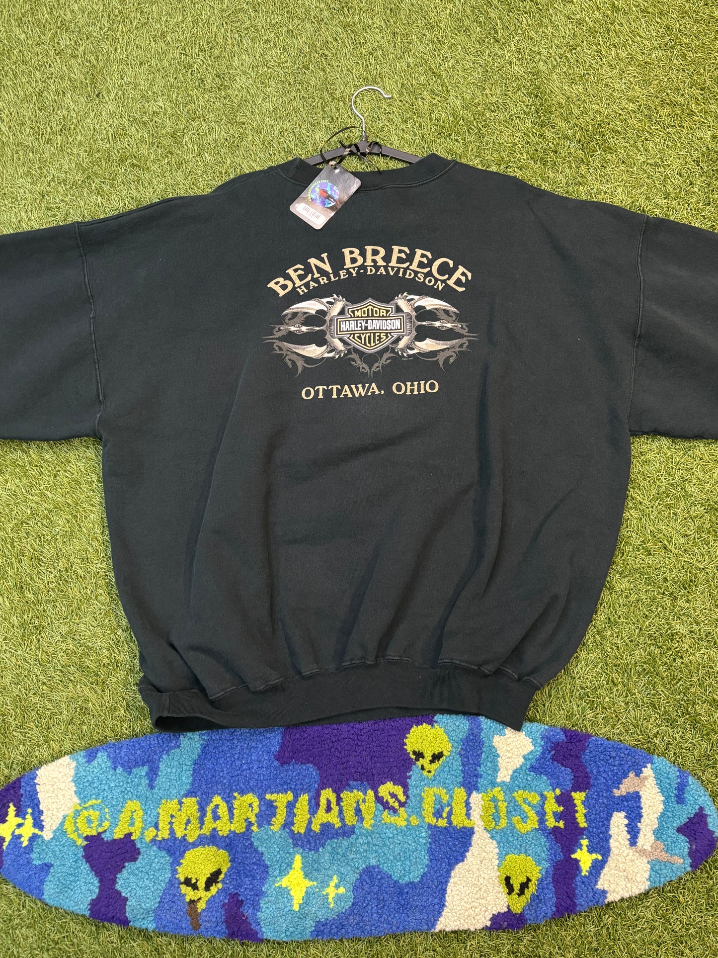 Vintage Harley Davidson Ottawa Ohio Crewneck