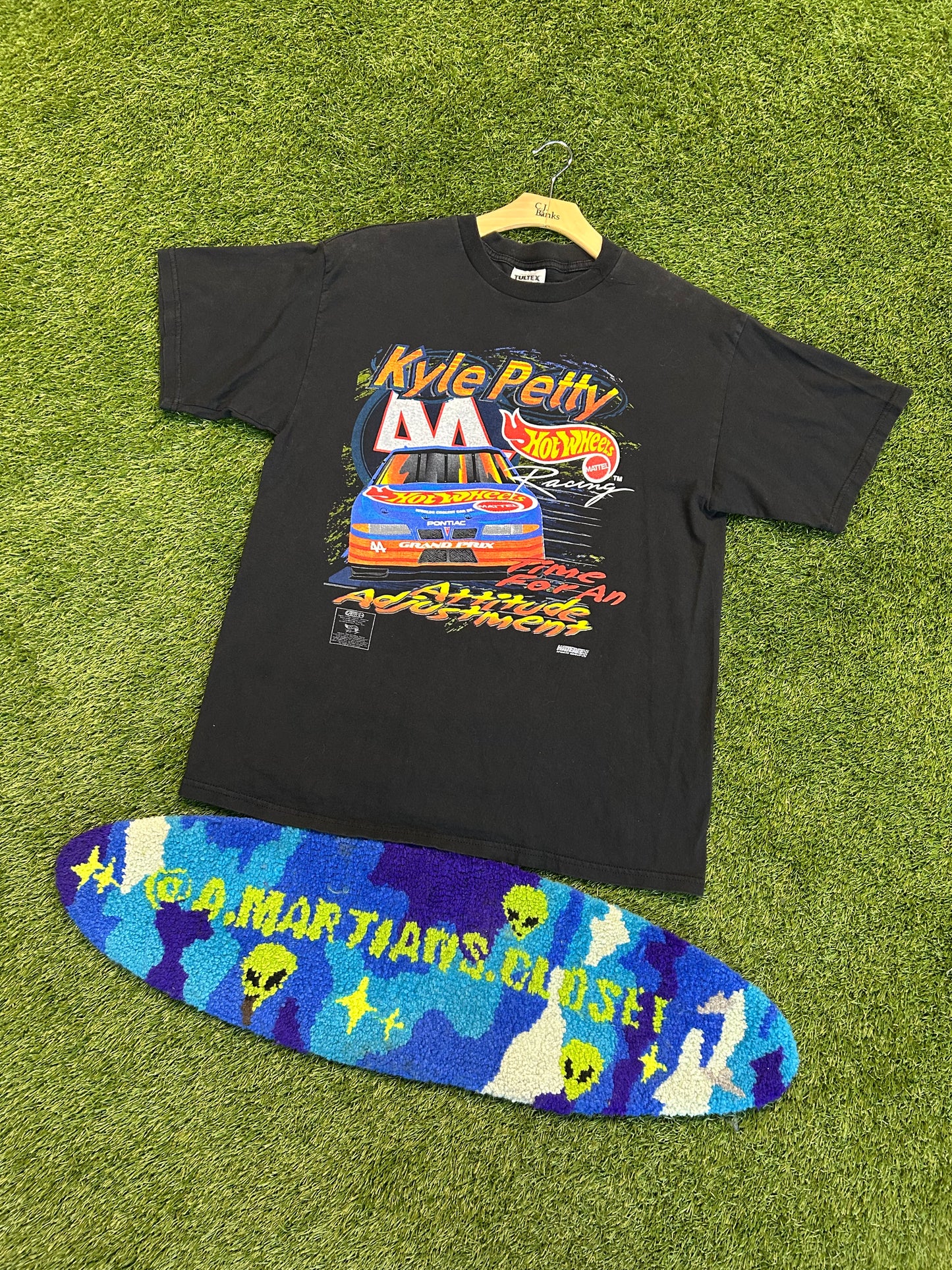 Vintage 1998 Kyle Petty Time For An Attitude Adjustment Race Tee