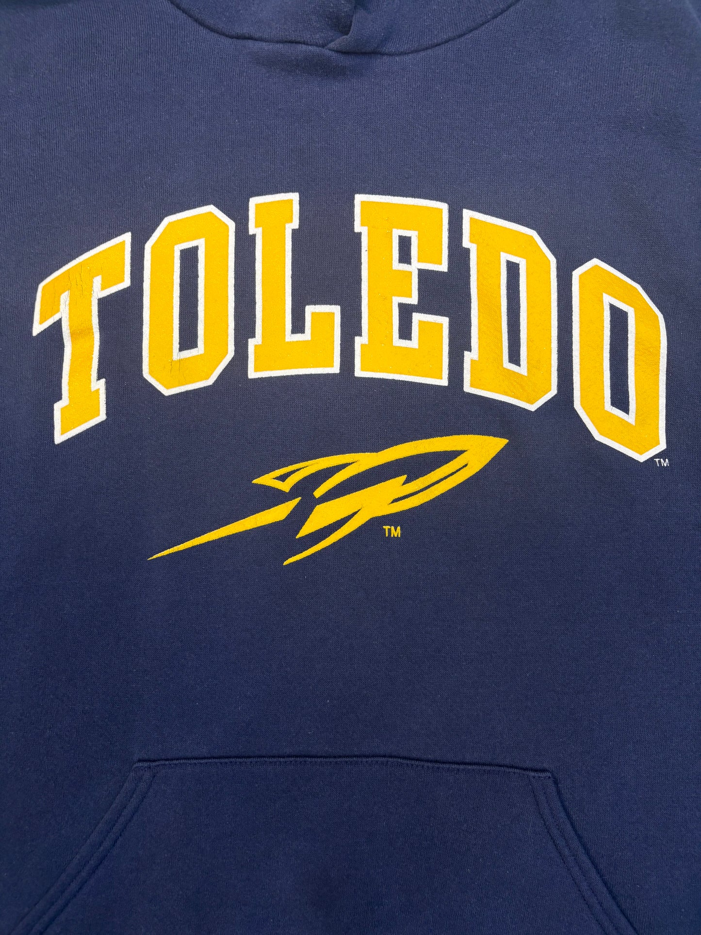 Vintage Russel Toledo Rockets NCAA Hoodie