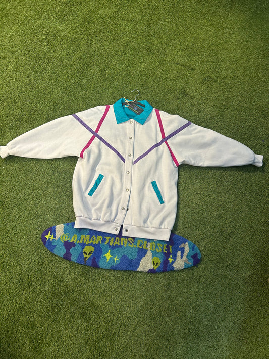 Vintage 90s Reversible Button Down Jacket