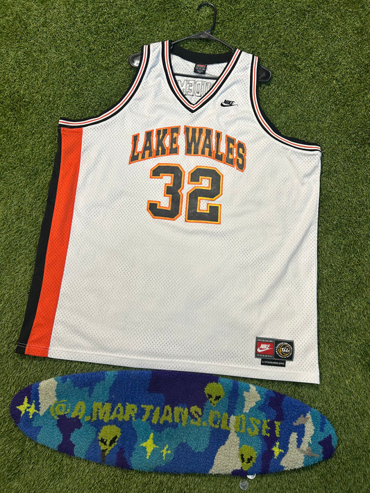 Rare Vintage Nike Lake Wales High School Amare Stoudemire Basketball Jersey